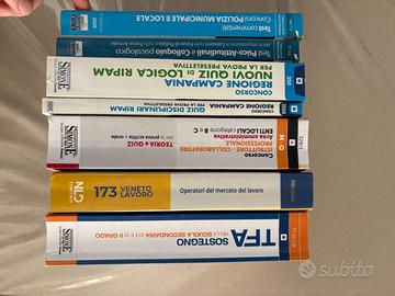 Libri per preparazione ai concorsi