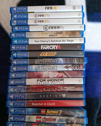 lotto 18 giochi ps4 playstation 4