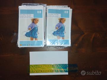 CARTA FOTOGRAFICA HP – 100 FOGLI - 16.6 x 10.1