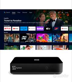 TELE System UP T2 4K Android TV Play Store