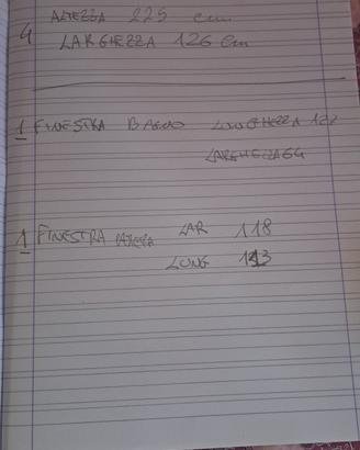 6 zanzariere 200 euro 3 anni di vita 