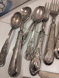 Argento 800 coltelli forchette cucchiaio 