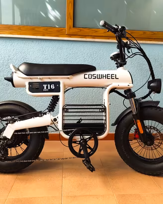 BICI ELETTRICA SUPER ACCESSORIATA coswhell t16