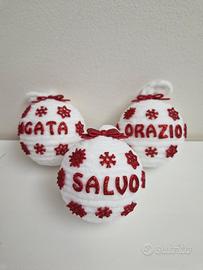 Palline di natale personalizzate 7cm
