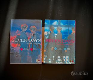manga seven days, serie completa