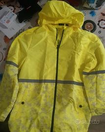 Giubbotto leggero fluo catarifrangente