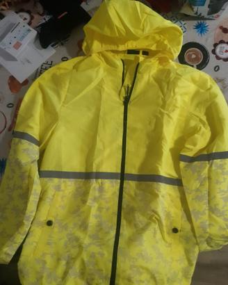 Giubbotto leggero fluo catarifrangente
