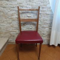 sedia anni 50 modernariato vintage 