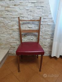 sedia anni 50 modernariato vintage 