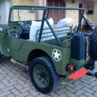 jeep cj3b epoca iscritta ASI restaurata 