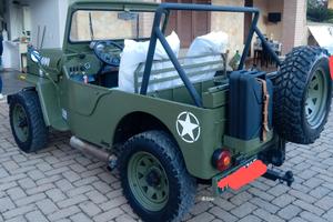 jeep cj3b epoca iscritta ASI restaurata 