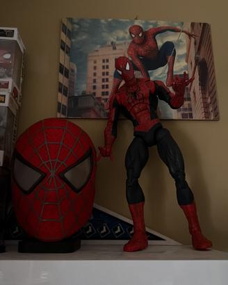 Spider man Maschera piú gioco vintage 40cm
