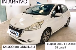 Peugeot 208 1.4 Diesel 68 cavalli Anno 2012 