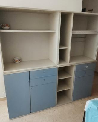 Credenza con vetrina in blocco bella 