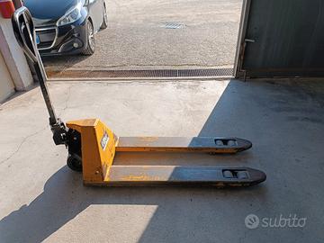 Transpallet a doppio rullo