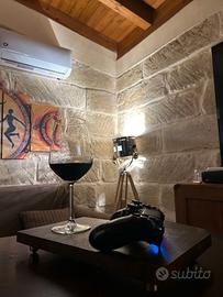 portaoggetti / superficie mobile in legno 