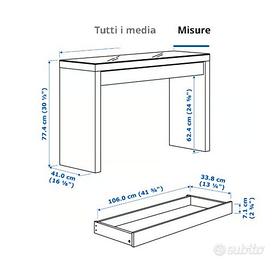 Tavolo Malm Ikea
