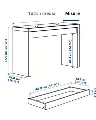 Tavolo Malm Ikea