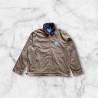 Giacca Carhartt marrone con colletto in velluto bl