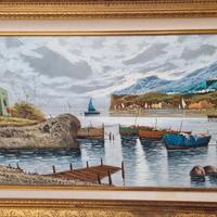 olio su tela