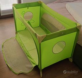 Lettino da campeggio CHICCO Easy Sleep, GREEN JAM