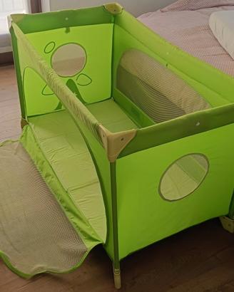 Lettino da campeggio CHICCO Easy Sleep, GREEN JAM