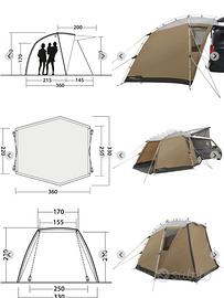 Tenda Outwell Woodcrest