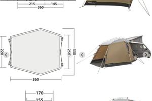 Tenda Outwell Woodcrest