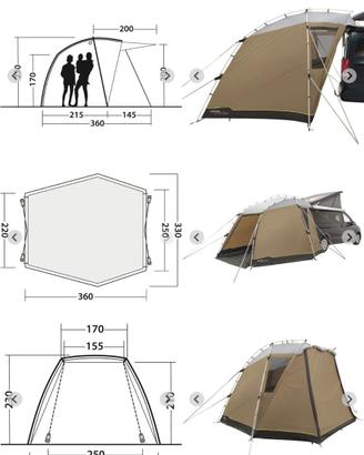 Tenda Outwell Woodcrest