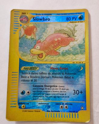 Slowbro - 33/147 - Pokemon Aquapolis Reverse Holo 