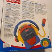 Registratore con microfono vintage Fisher-Price