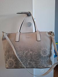 Borsa tote, a tracolla Desigual Beige/Grigio