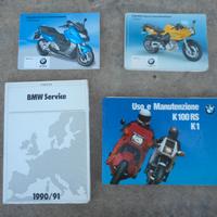 libretto istruzioni bmw k 100 c 600 sport f 800 s