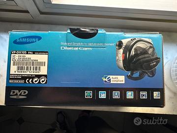 Videocamera Samsung VP-DX105 PAL SD+DVD