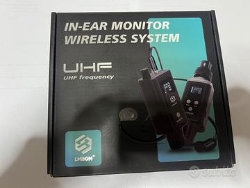 🎧 Sistema In-Ear Wireless UHF LMBGM