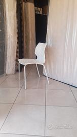 sedie in policarbonato bianche