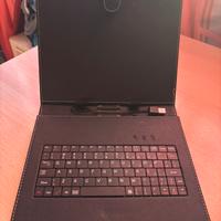 Custodia con tastiera tablet 10 pollici