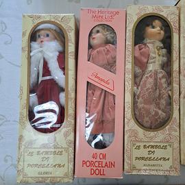   bambole porcellana heritage e  non 