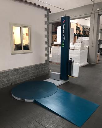 Fasciapallet Robopac usato revisionato con rampa