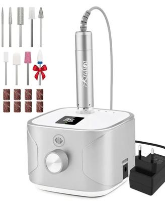 Fresa per Unghie Professionale 35000RPM ARGENTO