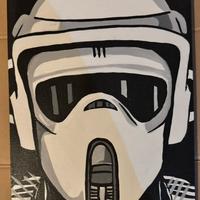 Quadri dipinti a mano STAR WARS pop art