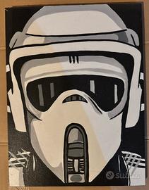 Quadri dipinti a mano STAR WARS pop art