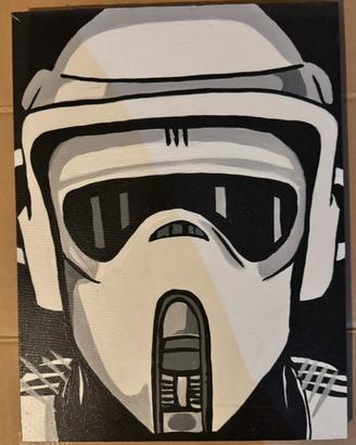Quadri dipinti a mano STAR WARS pop art