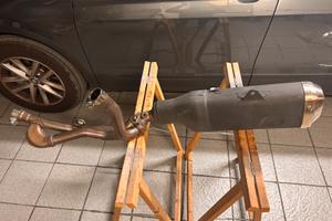 Scarico originale completo Suzuki V-Strom 650