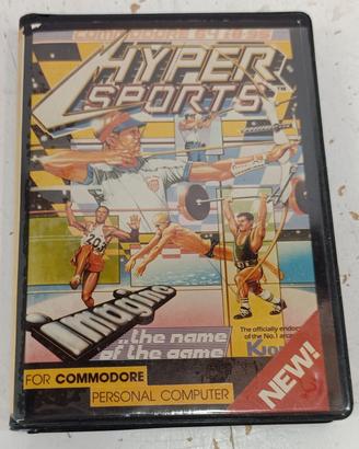 Video gioco  Hyper Sports per commodore 64