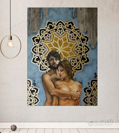 Quadro arte contemporanea (l'ultimo incontro)