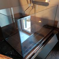 Acquario/tartarughiera più lampada