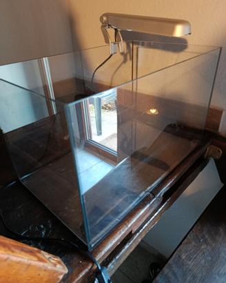 Acquario/tartarughiera più lampada