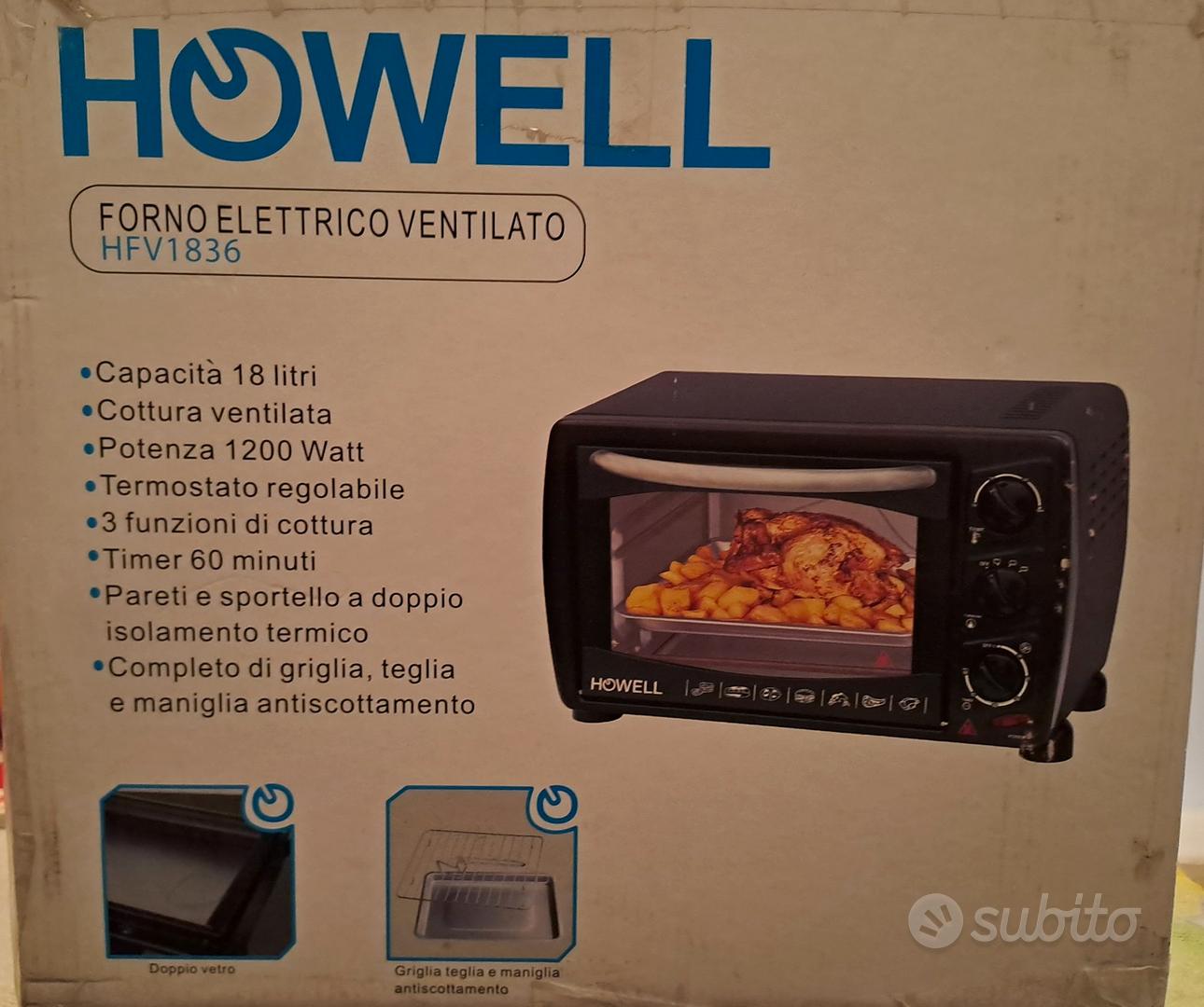 Forno ventilato Howell HFV1836 - Elettrodomestici In vendita a Cosenza