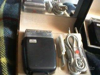 DUE Rasoi elettrici  BRAUN anni '60 modernariato